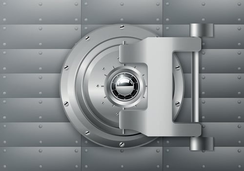 Bank Door Composition vector