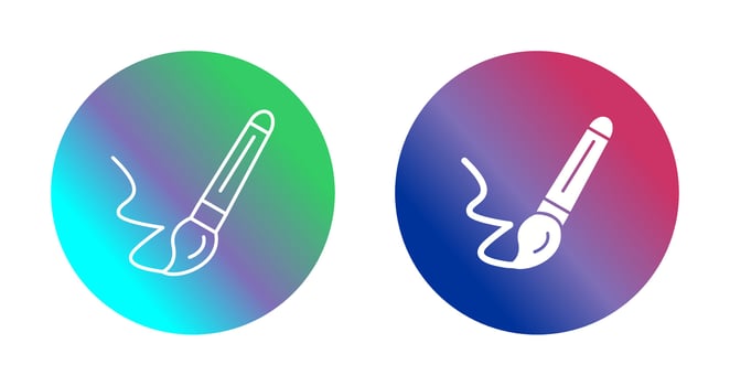 Paint Brush Vector Icon