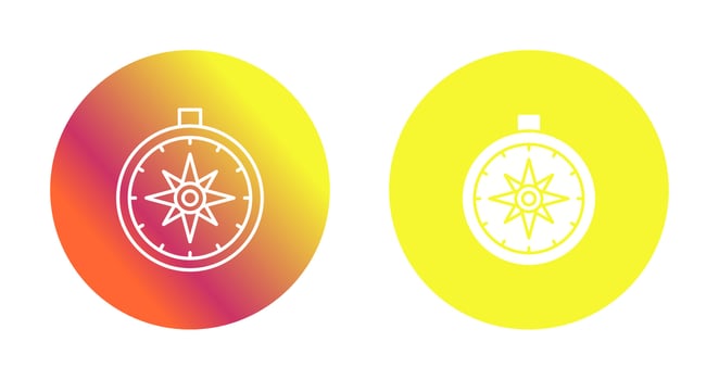 Compass Vector Icon