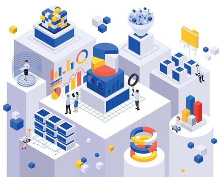 Isometric Information Economy Composition vector