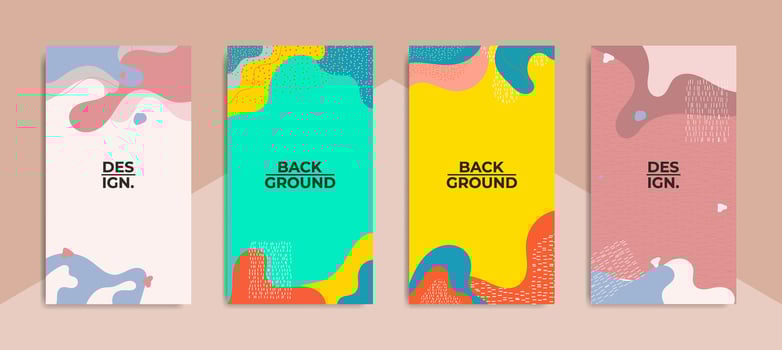 Editable Trendy background template. perfect for social media stories, ads, posters, banners, etc vector