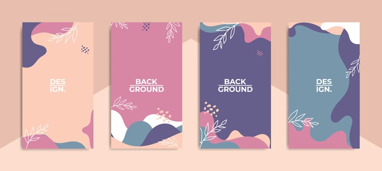 Editable Trendy background template. perfect for social media stories, ads, posters, banners, etc vector