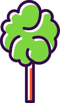 Cotton candy Vector Icon Design