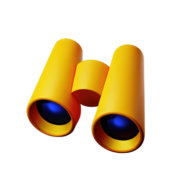 3D Binoculars icon png