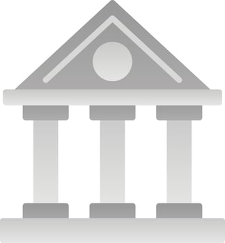 Acropolis Vector Icon Design