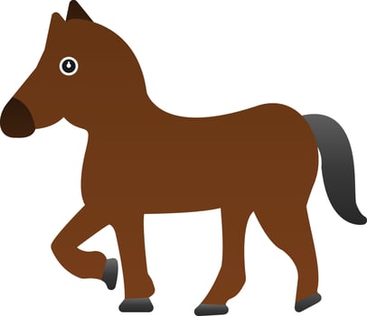 Horse Vector Icon Design