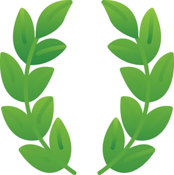 Laurel Vector Icon Design