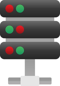 Server Vector Icon Design