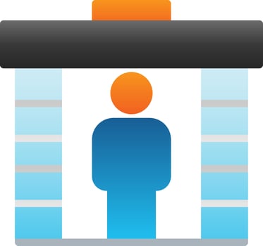 Metal detector Vector Icon Design