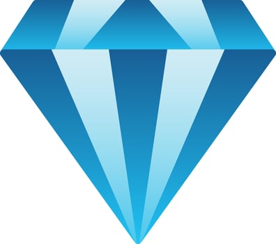 Diamond Vector Icon Design
