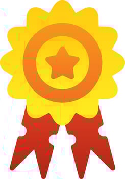 Award Vector Icon Design