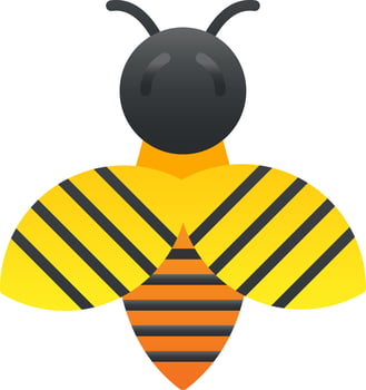 Spelling bee Vector Icon Design