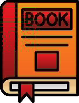 Book Vector Icon Design