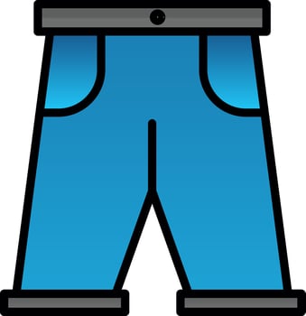 Shorts Vector Icon Design