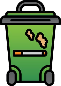 Bin Vector Icon Design