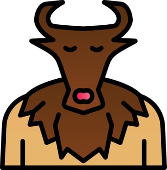 Minotaurs Vector Icon Design