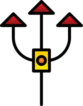 Trident Vector Icon Design