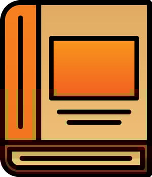 Book Vector Icon Design