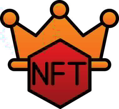 One of a king Vector Icon Design