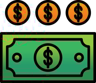Money Vector Icon Design