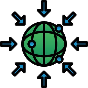 Internet Vector Icon Design
