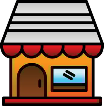 Shop Vector Icon Design