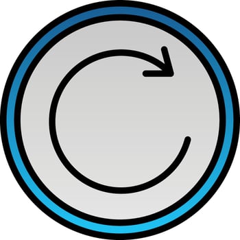 Refresh Vector Icon Design