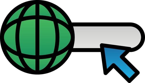 Website Vector Icon Design