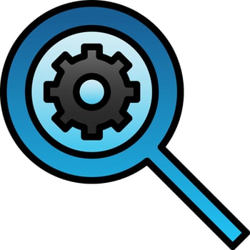 Search engine Vector Icon Design