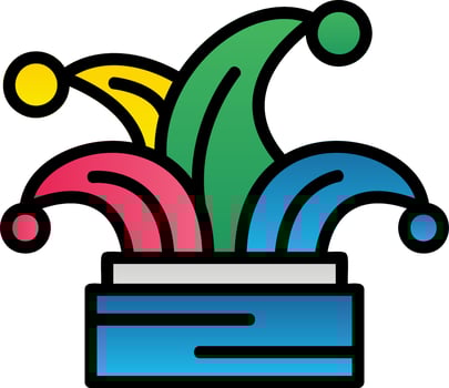 Jester Vector Icon Design