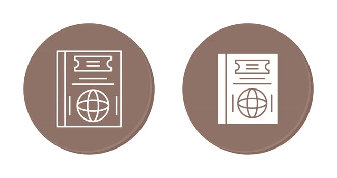 Passport Vector Icon