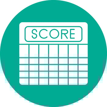 Score Vector Icon Design