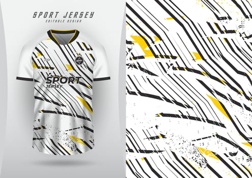 Background for sports jersey, soccer jersey, running jersey, racing jersey, pattern, dotted lines, black grain, white tones. vector