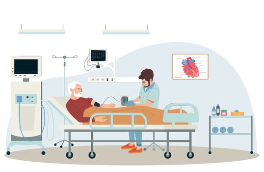 Heart Attack Treatment Composition vector