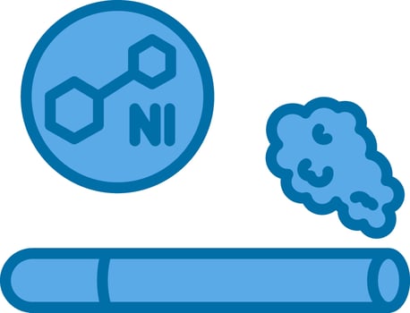 Nicotine Vector Icon Design