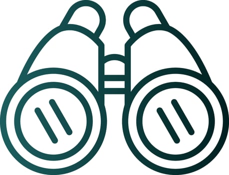 Binocular Vector Icon Design