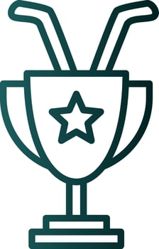 Trophy Vector Icon Design