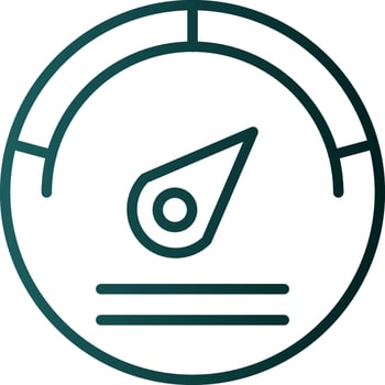 Meter Vector Icon Design