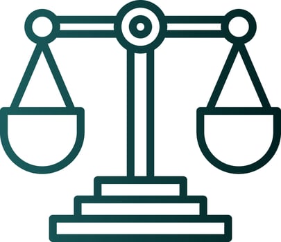 Justice Vector Icon Design