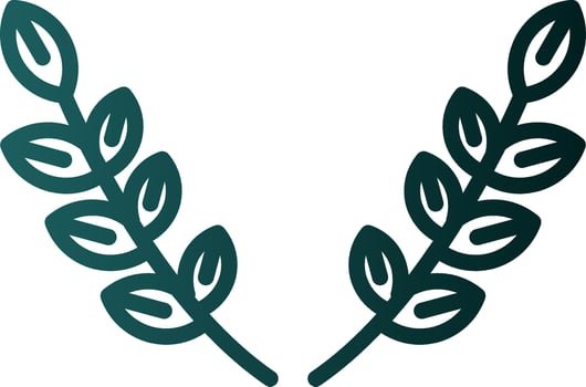 Laurel Vector Icon Design