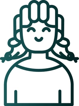 Medusa Vector Icon Design