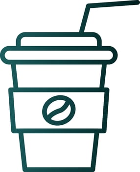 Paper cup Vector Icon Design