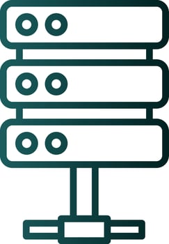 Server Vector Icon Design