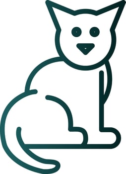 Cat Vector Icon Design