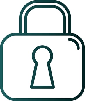 Locked Vector Icon Design