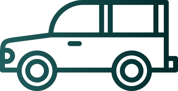 Car toy Vector Icon Design