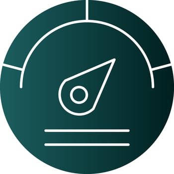 Meter Vector Icon Design