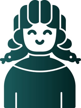 Medusa Vector Icon Design