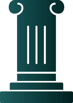 Column Vector Icon Design