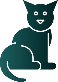 Cat Vector Icon Design